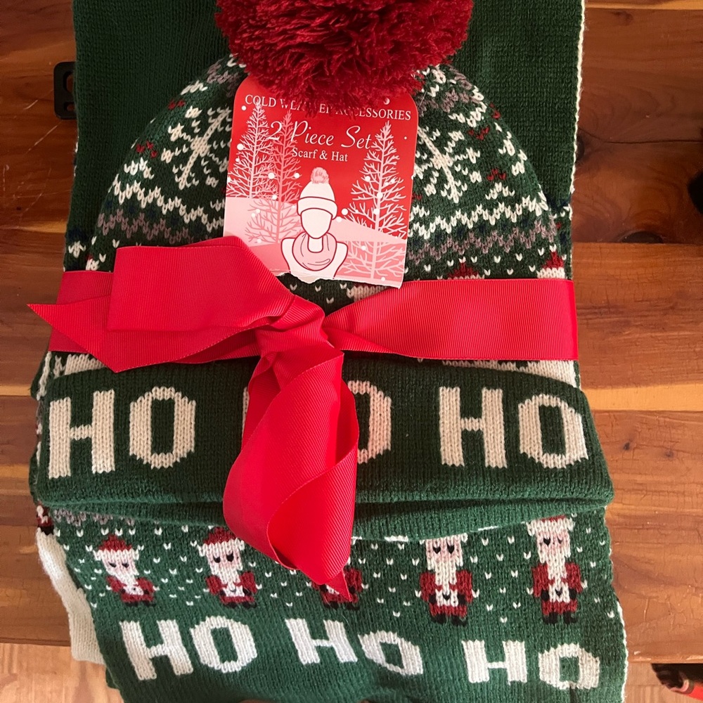NWT winter scarf set